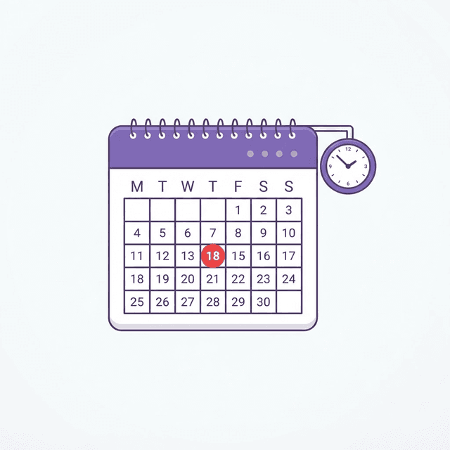 Scheduling the audit on a calendar